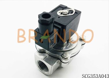 Right Angle Pulse Solenoid Valve ASCO Type SCG353A043 3/4 Inch 0.4-0.6MPa