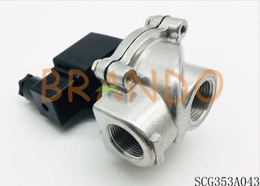 Right Angle Pulse Solenoid Valve ASCO Type SCG353A043 3/4 Inch 0.4-0.6MPa