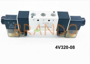 1/4'' 5/2 Way Pneumatic Cylinder Valve 4V320-08 DC12V DC24V AC110V AC220V AC380V