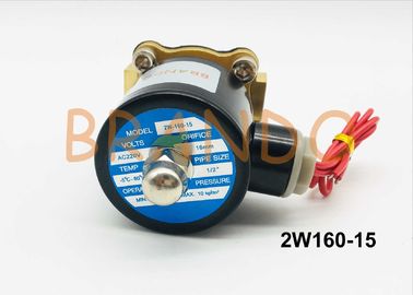 1/2'' Direct Drive Pneumatic Solenoid Valve 2W160-15 For Water Treatment