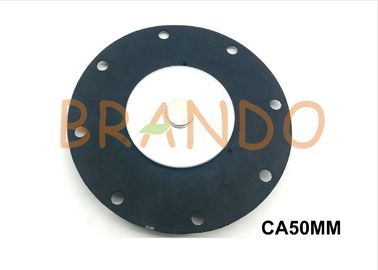 Black Color Pulse Solenoid Valve 2'' Diaphragm G50 Medium With Cleaning Air