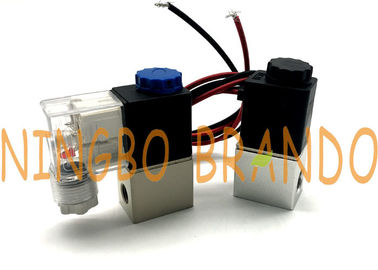 Airtac 2V025 Series 2V025 - 08 Aluminum Pneumatic Solenoid Valve Direct Acting Normally Closed With Port Size 1 / 4 &quot;