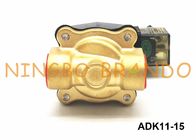 G1/2'' DN15 CKD Type Solenoid Valve ADK11-15A/G/N Pilot Operated 2 Way Diaphragm Structure