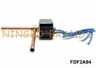 FDF2A94 Refrigeration Solenoid Valve SANHUA Type Normally Closed 2 Way Right Angle AC220V