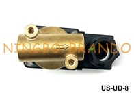 US-8 / UD-8 / 2W025-08 Brass Solenoid Valve UNI-D Type 1/4&quot; Inch FKM AC220V / DC24V