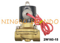 2W160-15 Brass Water Solenoid Valve For Water Treatment System DN15