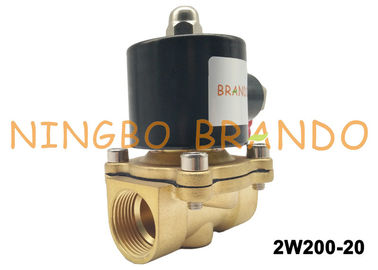 2/2 Way Brass Body G3 / 4&quot; Thread Normal Close Solenoid Valve 2W200-20