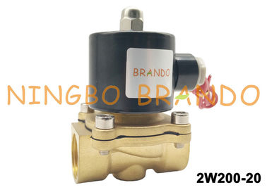 2/2 Way Brass Body G3 / 4&quot; Thread Normal Close Solenoid Valve 2W200-20