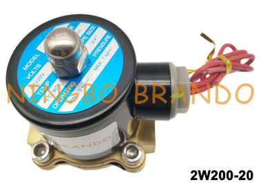 2/2 Way Brass Body G3 / 4&quot; Thread Normal Close Solenoid Valve 2W200-20