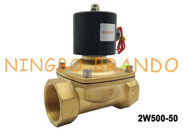 UNI-D Type UW50 2 Inch Female Thread NC Solenoid Valve 2/2 Way Direct Acting 2W500-50