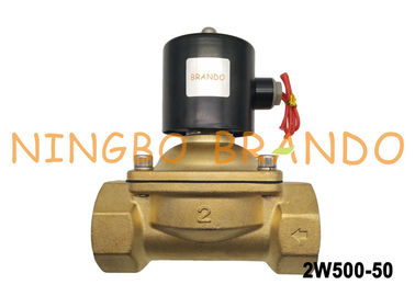 UNI-D Type UW50 2 Inch Female Thread NC Solenoid Valve 2/2 Way Direct Acting 2W500-50