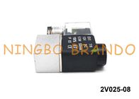 1/4&quot; 2V025-08 Airtac Type Fluid Control Pneumatic Solenoid Valve 2/2 Ｗay Direct Acting NC