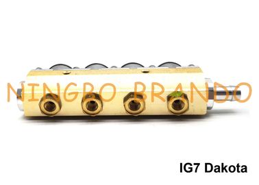 RAIL Type IG7 Dakota Navajo Injector Rail 2 Ohm 4 Cylinder Aluminum Body For LPG CNG