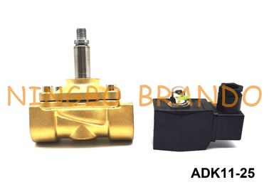 DC24V CKD Type ADK11-25G / ADK11-25A / ADK11-25N 1&quot; Inch Pilot Kick Solenoid Valve