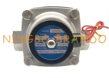 Direct Acting NC 2/2 Way Stainless Steel Solenoid Valve Water Treatment Valve 2S500-50