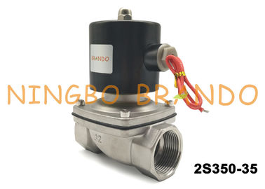 G1 1/4&quot; Solenoid Valve 2 Position 2 Way Operated With Stainless Steel NC Pneumatic 2S350-35