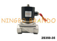 G1 1/4&quot; Solenoid Valve 2 Position 2 Way Operated With Stainless Steel NC Pneumatic 2S350-35