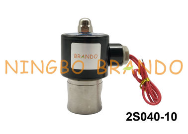 G3/8&quot; Female Thread Direct Acting Normally Closed 2S040-10 Stainless Steel 304 Solenoid Valve