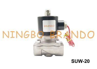 220VAC 3/4&quot; Stainless Steel Direct Lift Diaphragm 2S200-20 SUW-20 UNi-D Type Normally Closed Solenoid Valve