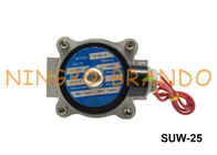 UNID Type 2S250-25 SUW-25 1&quot; Stainless Steel Body NBR Diaphragm Normally Closed Solenoid Valve AC220V DC24V