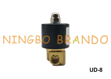 2W025-08 UD-8 1/4&quot; UNI-D Type Brass Solenoid Valve Direct Acting Normally Closed 24VDC 110VAC