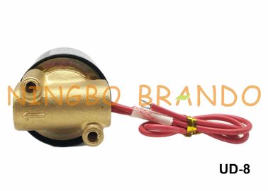 2W025-08 UD-8 1/4&quot; UNI-D Type Brass Solenoid Valve Direct Acting Normally Closed 24VDC 110VAC