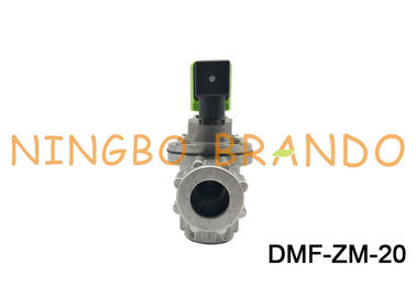 G 3/4 Inch Right Angle Solenoid Pulse Valve DMF - ZM - 20 BFEC Type With Aluminum Alloy Body