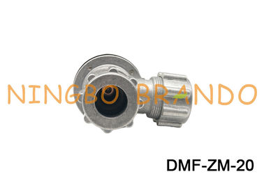 G 3/4 Inch Right Angle Solenoid Pulse Valve DMF - ZM - 20 BFEC Type With Aluminum Alloy Body