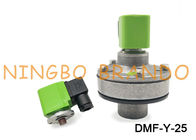 1&quot; DN25 Threaded Port NBR Diaphragm Pulse Jet Valve DMF-Y-25 Dust Collector Of Submerged Type