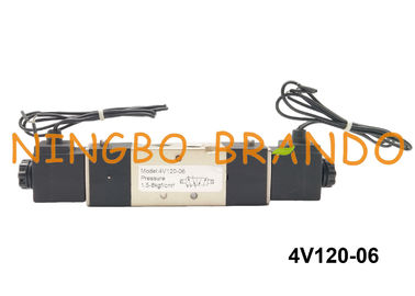 1/8&quot; PT 4V120-06 Airtac Type 5/2 Way Pneumatic Solenoid Valve Double Electrical Control AC220V