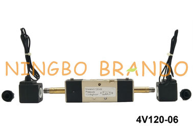 1/8&quot; PT 4V120-06 Airtac Type 5/2 Way Pneumatic Solenoid Valve Double Electrical Control AC220V