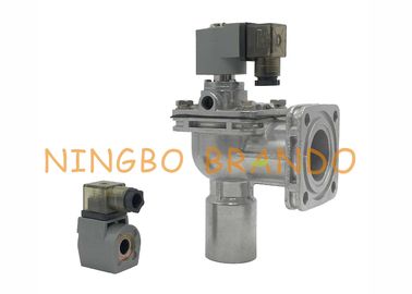 1 Inch Goyen Type Gray Color Coil Aluminum Body Flanged Connection CAC25FS Pilot Operated Solenoid Valve