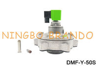 G 2&quot; Embedded BFEC Type Pneumatic Pulse Valve In Line DMF-Y-50S For Bag Dust Collector