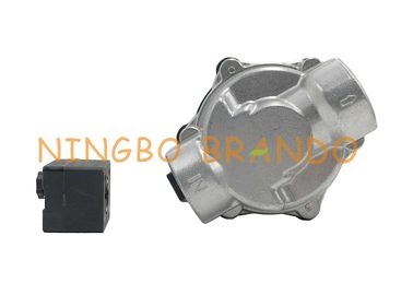 AC110V AC220V DC24V 1 1/2&quot; DN40 Threaded Port NBR Diaphragm SCG Series Straight Through Type Solenoid Valve