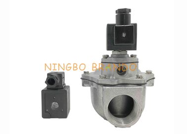 AC 110V DC 12V 1 1/2&quot; DN40 SCG353A047 Threaded Port NBR Diaphragm Power Pulse Valves For Dust Collector