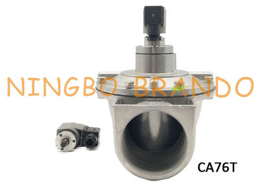 3&quot; Goyen Type Pneumatic Pulse Valve Right Angle Threaded Type With Aluminum Alloy Body CA76T