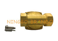 AC 220V DC 24VG 2&quot; Inch DN50 2/2 Way Direct Operated UW-50 2W500-50 Brass Solenoid Water Valve