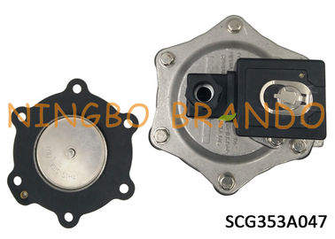 SCG353A047 ASCO Type 353 Series Pneumatic Pulse Valve Pilot Operated Right Angle Threaded Port Aluminum