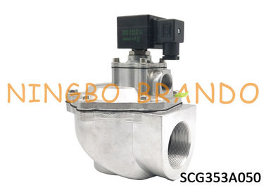 SCG353A050 G2 Inch Right Angle Integral Pilot Pulse Valve For Dust Collector Filter AC220V AC110V AC24V DC24V