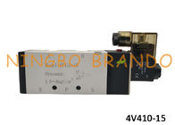 4V410-15 1/2&quot; 5 Way 2 Position Single Pneumatic Solenoid Valve AirTAC Type 400 Series