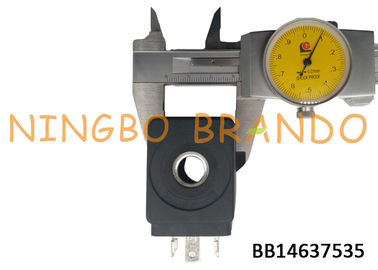 Parker Type 491514B2 24/60 13W Pneumatic Solenoid Coil F Class Part Number 439511 Connector For DIN43650A