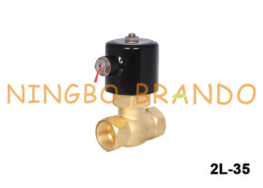 UNI-D Type US-35 2L-35 1-1/4&quot; Servo Pilot Operated Steam Brass Solenoid Valve AC110V AC220V DC24V