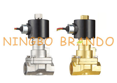 1&quot; PS-25K Piston Pilot Operated High Temperature Brass Steam Solenoid Valve 24VDC 220VAC