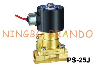 1'' PS-25J Piston Pilot Operated High Temperature Brass Steam Solenoid Valve 24VDC 220VAC