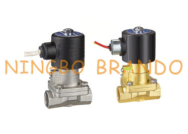 1'' PS-25J Piston Pilot Operated High Temperature Brass Steam Solenoid Valve 24VDC 220VAC