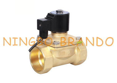 1 2 Inch IP68 Waterproof Brass Solenoid Valve For Musical Water Fountain 24V DC 220V AC