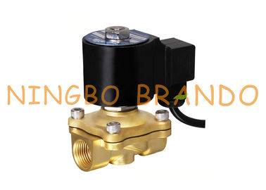 1 1/4 1 1/2 Inch IP68 Underwater Brass Solenoid Valve For Water Fountain 24VDC 115VAC 220VAC