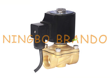 1 1/4 1 1/2 Inch IP68 Underwater Brass Solenoid Valve For Water Fountain 24VDC 115VAC 220VAC