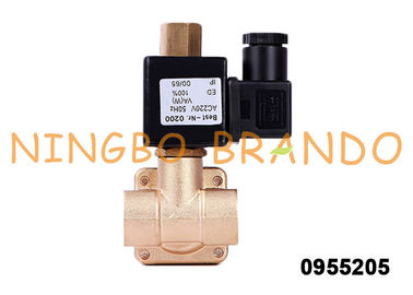 3/8'' Normally Opened 0955205 Brass Solenoid Valve For Air Compressors