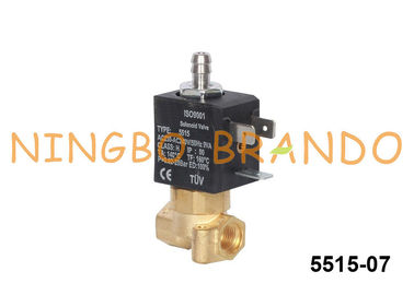 5515 CEME Type 3 Way Normally Closed Brass Solenoid Valve For Coffee Machine Maker 24V 220V